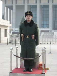 Guard in the square