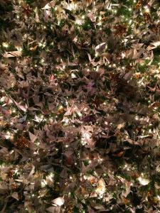 Crane Christmas Tree closeup